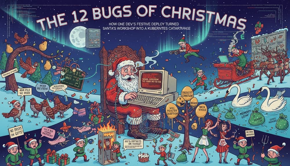 How One Dev's "Festive" Deploy Turned Santa's Workshop into a Kubernetes Catastrophe